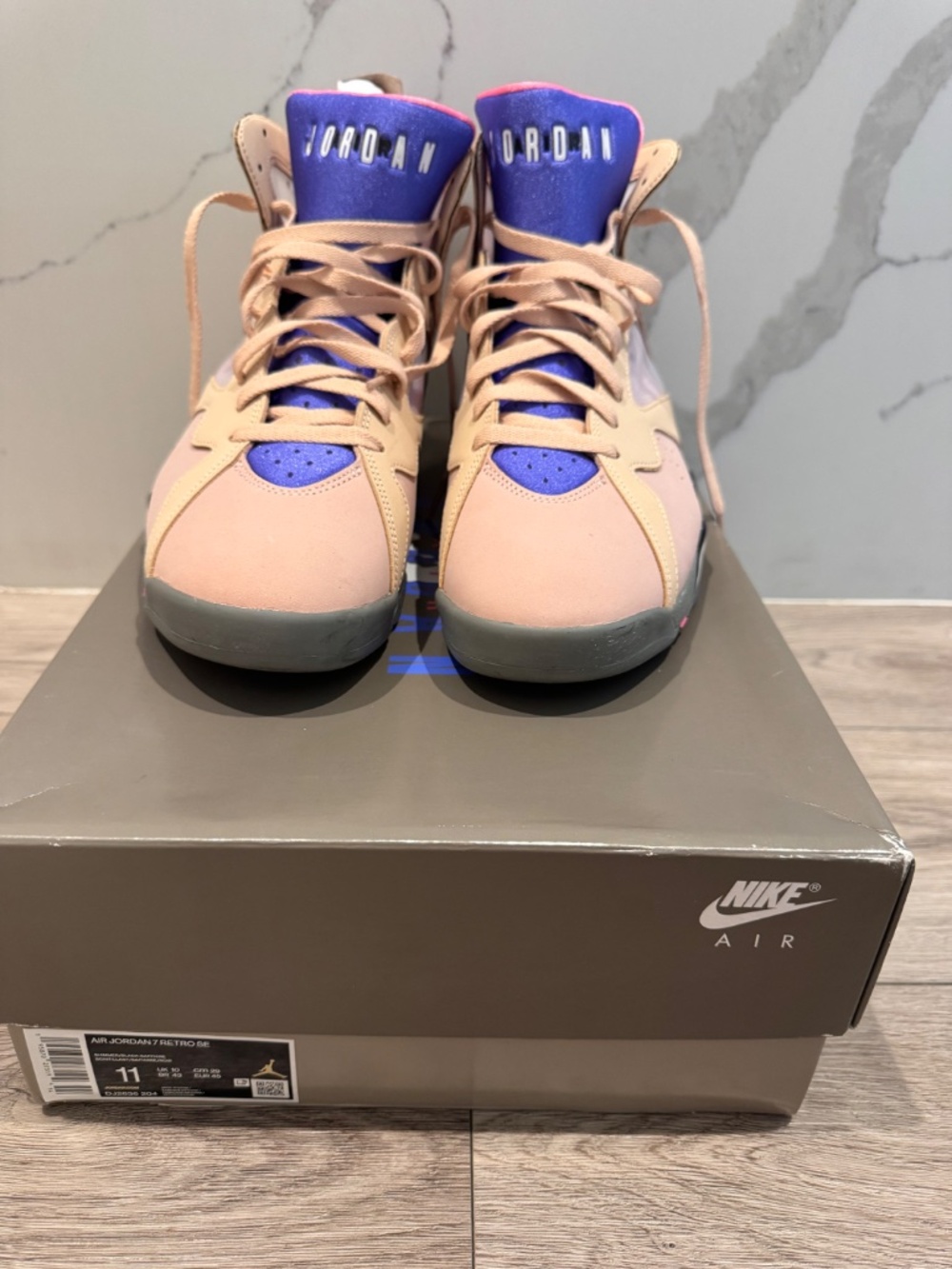 Air Jordan 7 Retro SE Sapphire Shimmer Men’s Size 10.5